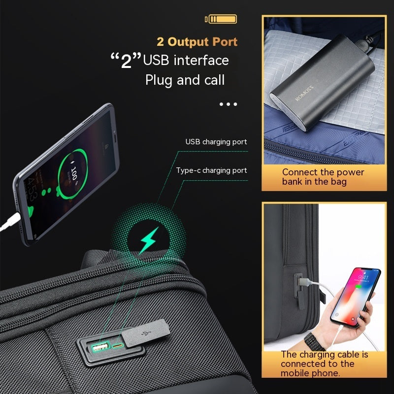 Multifunction USB Backpack